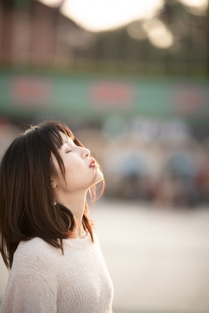 儿童摄影-数字艺术大赛时尚组-创意-看你的城市-日系人像 图片素材