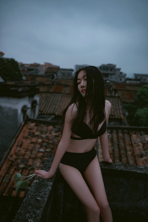 有趣的瞬间-人像-看你的城市-她说-女人 图片素材