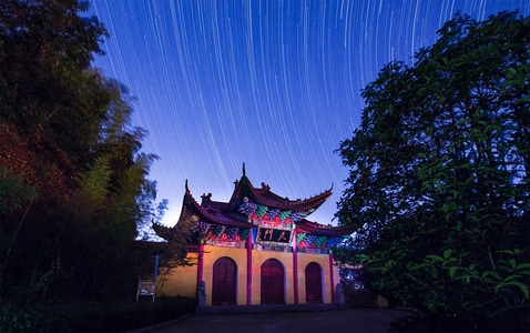 自然-光影-旅行-星轨-时空 图片素材
