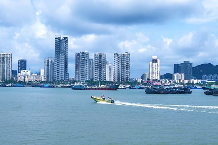 透心凉-大海-海-大海-城市 图片素材