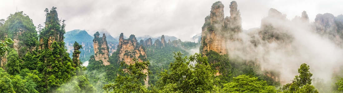 风光-旅行-张家界-世界自然遗产-风景 图片素材