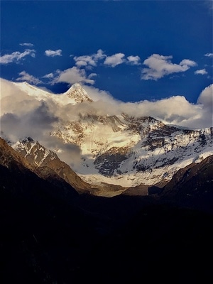西藏-林芝-风光-风景-山峰 图片素材