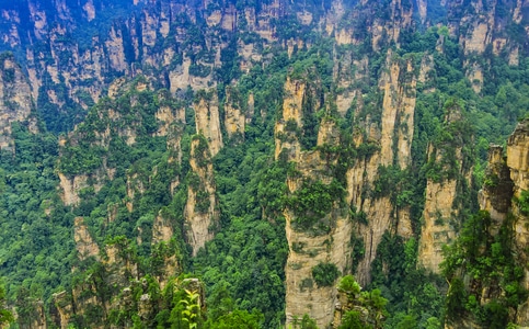 风光-旅行-世界自然遗产-张家界-风景 图片素材