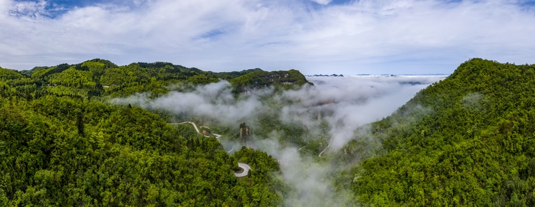 旅行-风光-张家界-世界自然遗产-世界自然遗产 图片素材