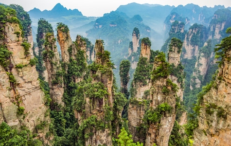 风光-旅行-张家界-世界自然遗产-风景 图片素材