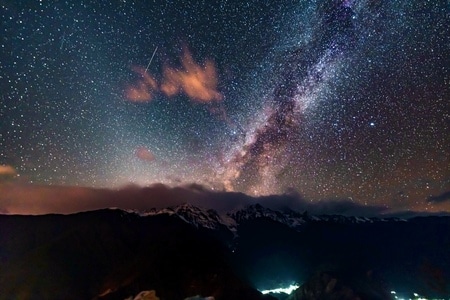 我的2019-云南-梅里雪山-星空-风景 图片素材