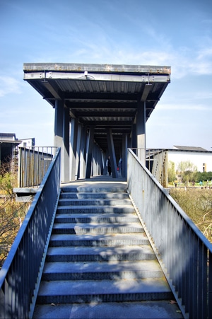 建筑-杭州-中国美院-建筑-楼梯 图片素材