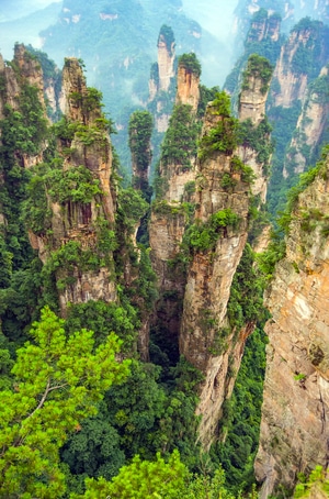 风光-旅行-张家界-世界自然遗产-风景 图片素材