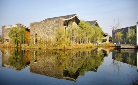 建筑-杭州-中国美院-房屋-中国美院 图片素材