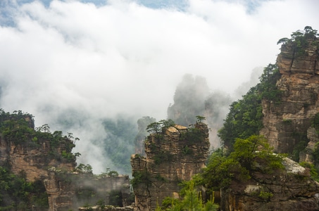 旅行-风光-张家界-世界自然遗产-世界自然遗产 图片素材