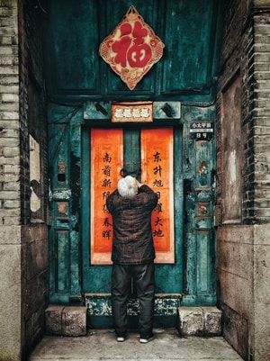 纪实-街拍-手机摄影-人文-老人 图片素材