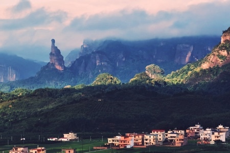 尘世烟火-风景-生活-风景-山峰 图片素材