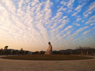 建筑-风景-云-云朵-风景 图片素材