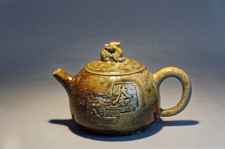 传统文化-坭兴陶-坭兴陶-茶壶-茶具 图片素材