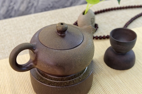 传统文化-坭兴陶-茶具-茶壶-坭兴陶 图片素材