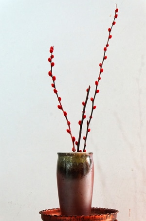 传统文化-坭兴陶-春天-插花-花 图片素材