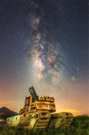 我的2019-星空-银河-户外-晴天 图片素材