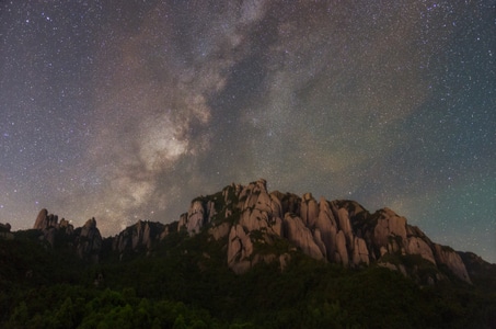 景区-太姥山-绿色-星星-晴天 图片素材