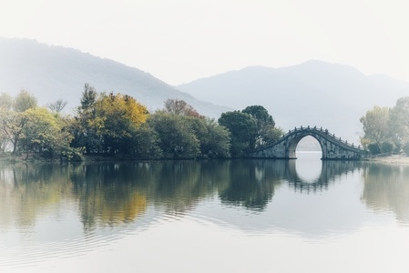 杭州-湘湖-萧山-风景-风光 图片素材