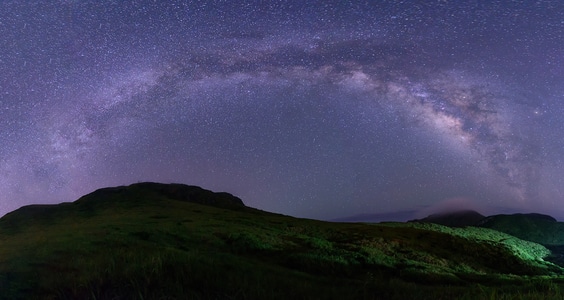 银河-星空-大嵛山岛-福建-风景 图片素材