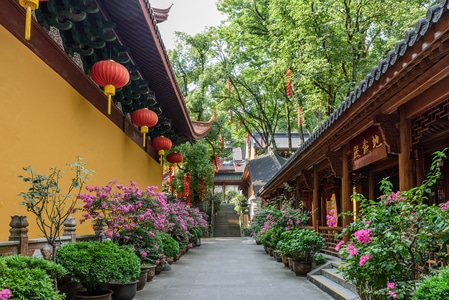 法喜寺-上天竺-杭州-寺庙-庙宇 图片素材
