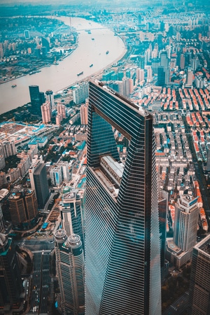 城市-旅行-旅游-魔都-上海 图片素材