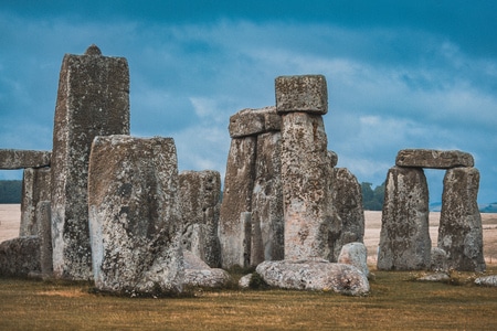 英国-巨石阵-史前建筑-旅游-旅行 图片素材