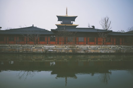 风光-旅行-广富林遗址-建筑-古建筑 图片素材