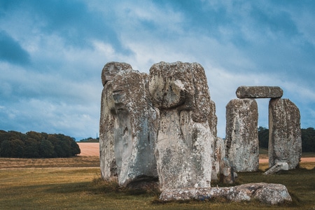 英国-巨石阵-史前建筑-旅游-旅行 图片素材