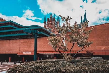 建筑-旅游-旅行-伦敦-大英图书馆 图片素材