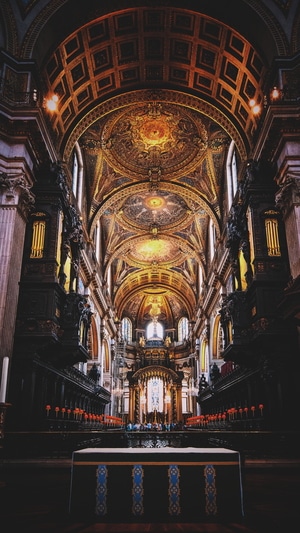 旅行-城市-宾得-建筑-圣保罗大教堂 图片素材