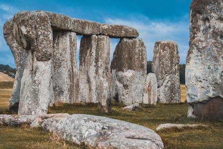 英国-巨石阵-史前建筑-旅游-旅行 图片素材