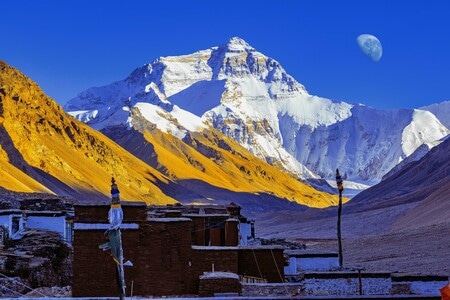 旅行-藏地-风景-珠穆朗玛峰-风景 图片素材