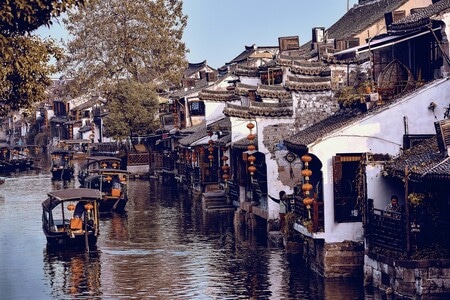 江南-水乡-风光-风景-旅行 图片素材