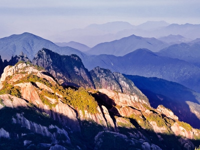 手机摄影-山峦-风光-阳光-山峰 图片素材