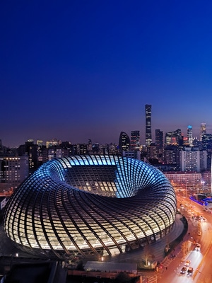 你好2020-夜景-手机摄影-城市-夜景 图片素材