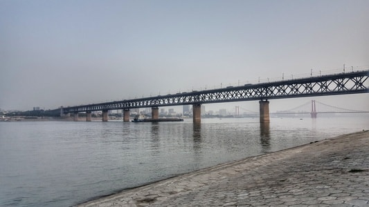 旅行-城市-街景-武汉-桥 图片素材