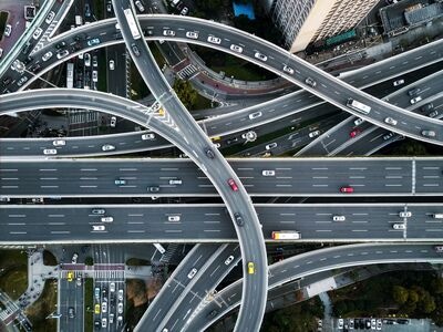 城市-无人机-航拍-上帝视角-风光 图片素材