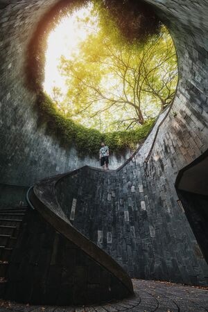 构图-天空-日落-古风-风光 图片素材