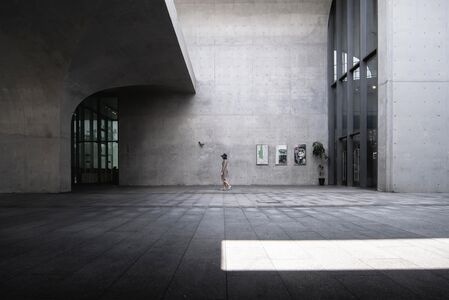 上海-孤独-魔都-灰色-建筑 图片素材