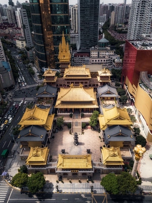 上海-魔都-航拍-风光-建筑 图片素材