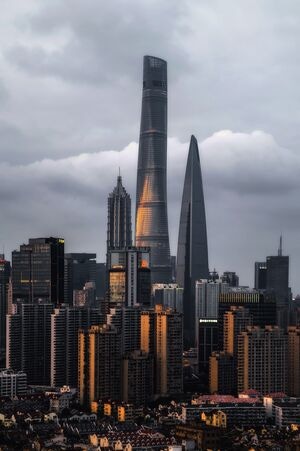 上海-魔都-结构-商业-ins 图片素材