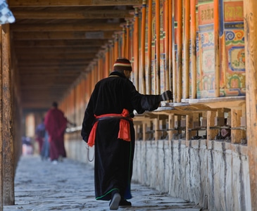 人文-宗教-藏区-甘南-宗教 图片素材