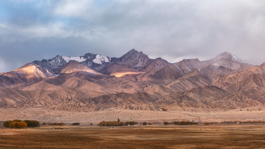 我的2019-新疆-慕士塔格峰-风光-自然风光 图片素材