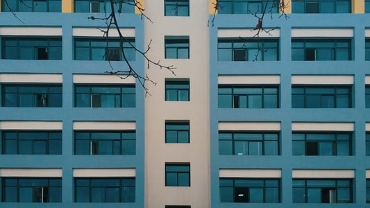 手机摄影-三月-北方-建筑-房屋 图片素材