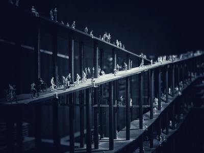 双年展-深圳-钢拱桥-码头-小人国 图片素材