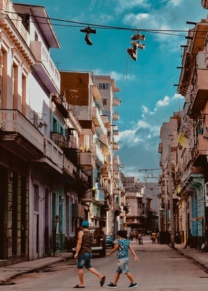 哈瓦那-街道-街道-建筑-房屋 图片素材