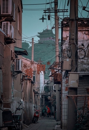 街拍-镇江-西津渡-在路上-扫街 图片素材