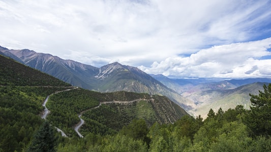 西藏-318国道-自然-风景-风光 图片素材