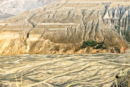 旅行-新疆-伊犁哈萨克自治州-安集海大峡谷-手机随拍 图片素材